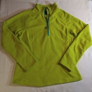 Eddie bauer fleece zip up sweater